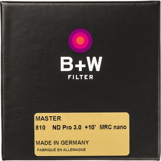B+W ND Filter Diameter 55mm with MRC Nano Coating Easy Clean for Photography Lenses
