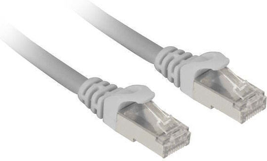 Sharkoon S/FTP Cat.7a 10Gbps Network Cable Ethernet Outdoor 7.5m Gray