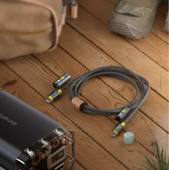 4Smarts USB 2.0 Cable USB-C male - USB-C 240W Μαύρο 1.5m