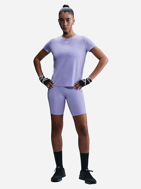 One Classic Damen Sport T-Shirt Dri-Fit Flieder