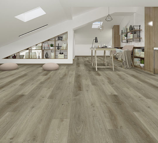 Newplan Vinyl Plastic Floor 2mm M122.7xP18.7cm