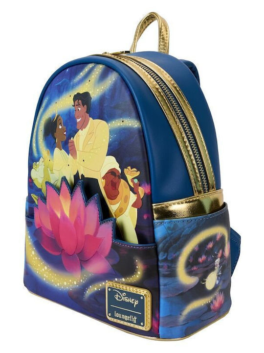 Loungefly Disney The Princess and the Frog 15th Anniversary Disney Princess Multicolour Backpack Loungefly Disney The Princess and the Frog 15th Anniversary Disney Princess Multicolour Backpack