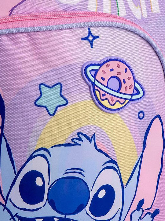 Cerda Lilo & Stitch School Backpack for Elementary Lilac