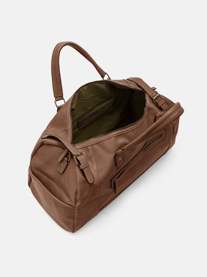 Herling Research Sack Voyage Brown made of Artificial Leather