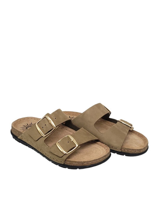 Damen Flatforms Khaki