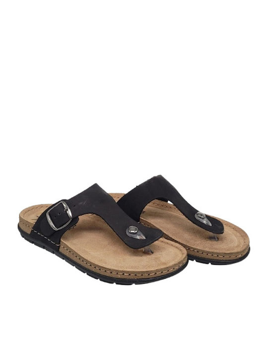 Women's Flat Sandals Flatforms in Black Color