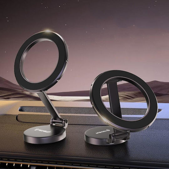 Techsuit Поставка за Мобилен Телефон за Кола с магнит MagSafe Сив