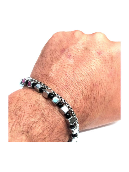 Amalfi Accessories Men's Steel Bracelet