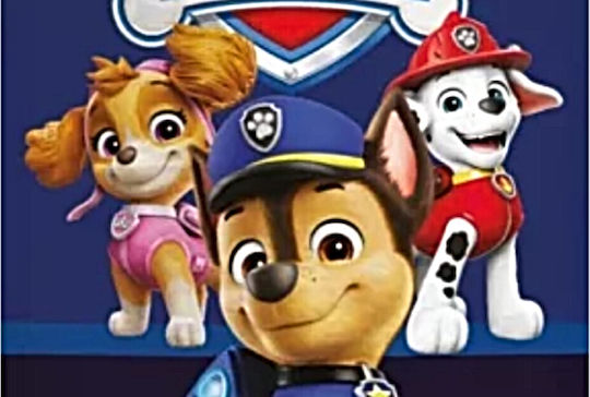 Πετσέτα Μπάνιου Θαλάσσης Paw Patrol Bt-2199