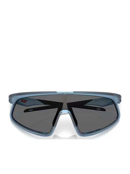 Oakley Rslv Unisex Γυαλιά Ηλίου με Γκρι Κοκκάλινο Σκελετό και Διάφανο Φακό
