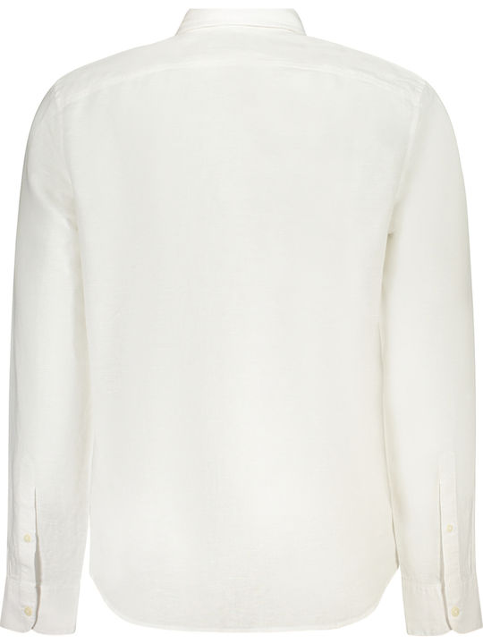 Langärmlig Hemd White