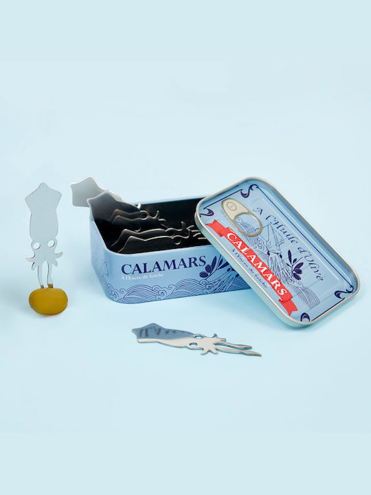 Balvi Gabel-Set Obst/Dessert Edelstahl Silber 6Stück
