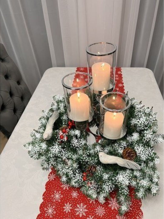 Ruhhy Christmas Decorative Wreath 45cm
