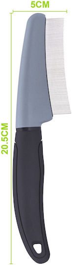 Nunbell Pet Χτένα Small / Medium για Κοντότριχους Σκύλους για Αφαίρεση Ψύλλων