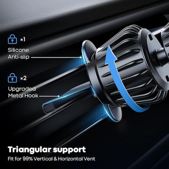 Techsuit Car Mobile Mount with Magnet MagSafe Black