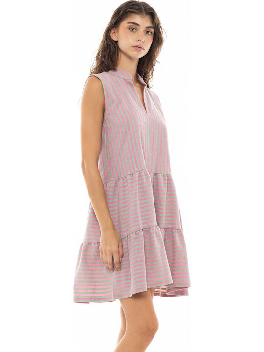 Pink Label Damenbademode Rosa Kleid