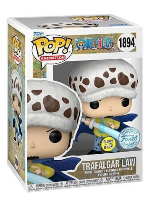 Funko Pop! Animation: Trafalgar Law Glows in the Dark Special Edition Funko Pop! Animation: Trafalgar Law Glows in the Dark Special Edition