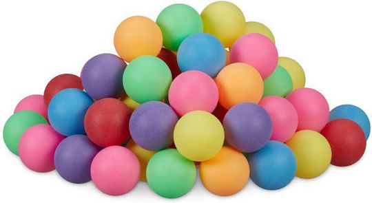 Bierpong-Bälle 100 Stück Mehrfarbig Ca. 40 mm Aus Kunststoff