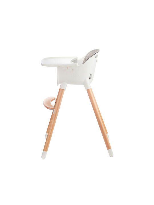Kinderkraft Sienna Baby Hochstuhl 2 in 1 Grau