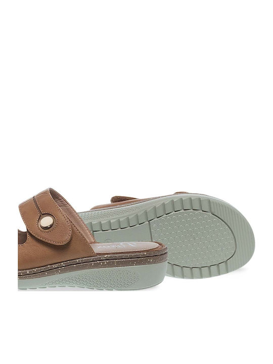 Anatomische Damenplattformen Braun