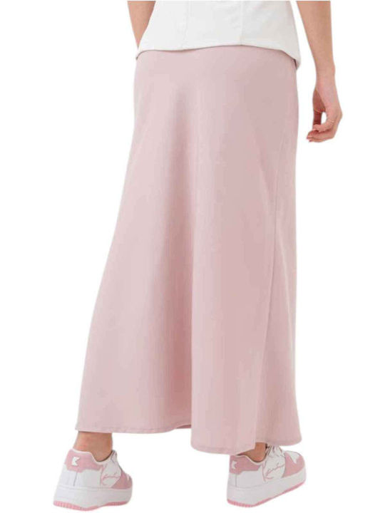 Midi Φούστα Violet Ice, Pink