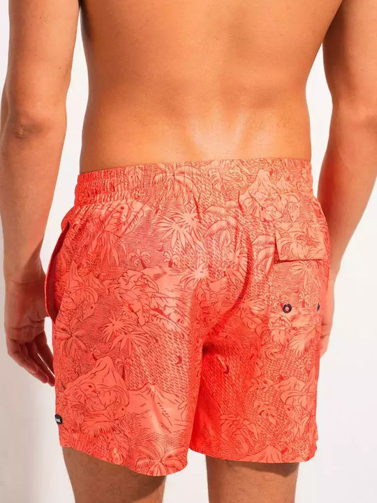 Men's Swimwear Bermuda Orange