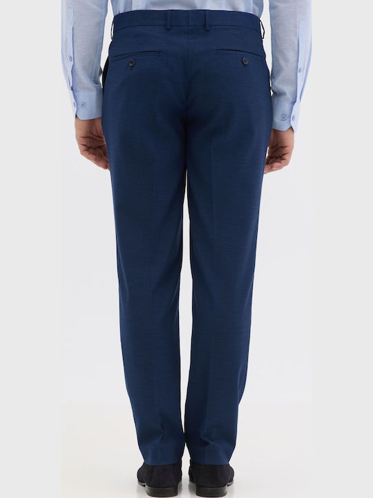 Hose Elastisch in Schlanker Passform Blue