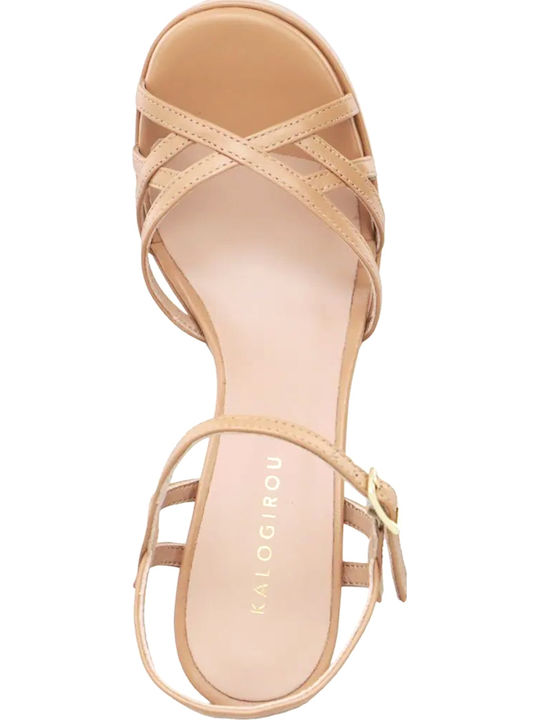 Sandalen Braun