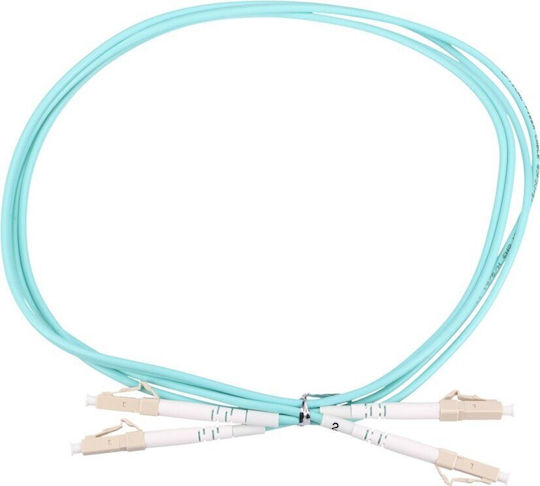 Extralink Extralink Optische Faser Kabel LC/UPC-LC/UPC 2m Blaue