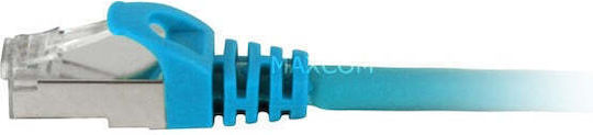 Sharkoon S/FTP Cat.7a Network Cable Ethernet 10m Blue