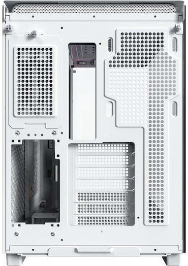 Montech King 95 Gaming Middle Tower Carcasă PC cu Deschidere Laterală Albă