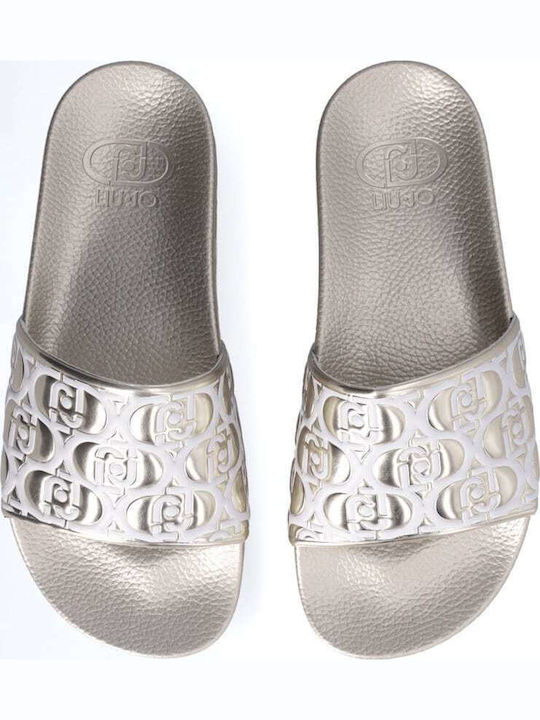Women's Flip Flops Gold
