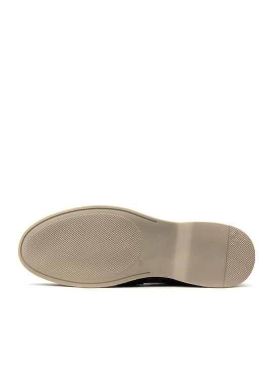 Suede Ανδρικά Loafers σε Μπλε Χρώμα
