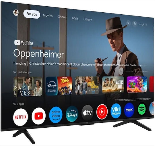 TCL Smart Τηλεόραση 55" 4K UHD QLED P7K HDR (2025) 55P7K