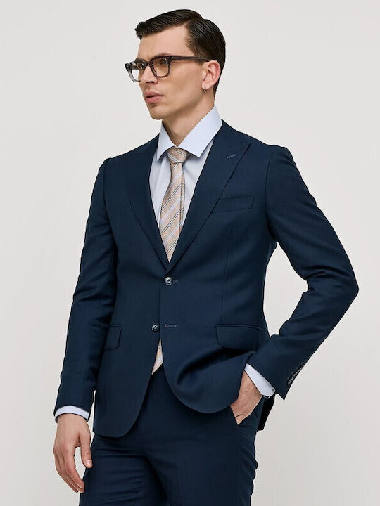 Men's Summer Suit Regular Fit Blue Navy