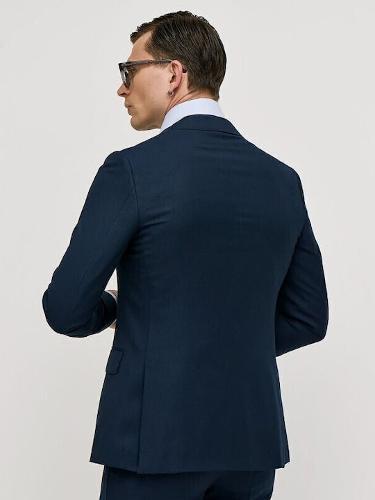 Men's Summer Suit Regular Fit Blue Navy