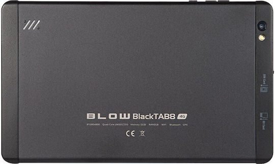 Blow BlackTAB8 4G 8Inci Tabletă (3GB/32GB) Negru