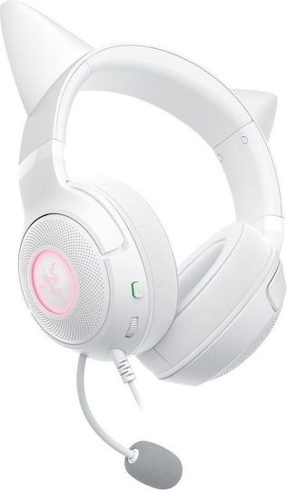 Razer Kraken Kitty V2 Over Ear Gaming Headset with Connection USB White