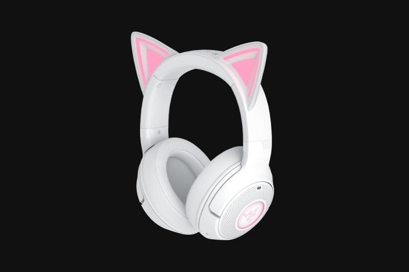 Razer Kraken Kitty V2 BT Wireless Over Ear Gaming Headset with