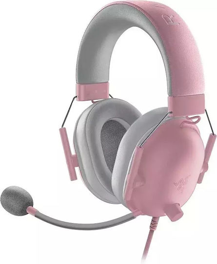 Razer BlackShark V2 X For Playstation Over Ear Gaming Headset with 3.5mm Connectivity Quartz for PS5 / PS4 / Nintendo Switch / PC / XBOX / Nintendo Switch 2