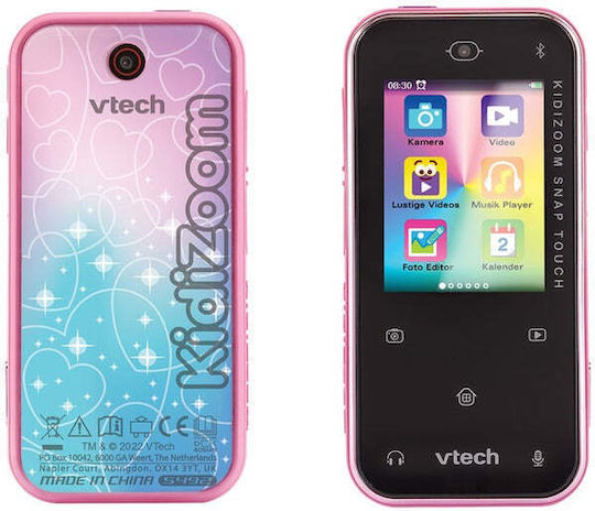 Vtech MP3 Player (4GB) με LCD Οθόνη Αφής 2.4" Ροζ 80-549254