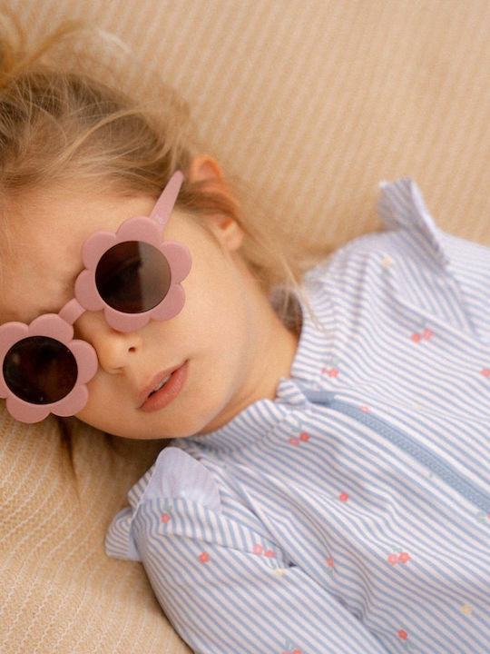Little Dutch Kids Sunglasses Flowers Pink for 2-5 Years