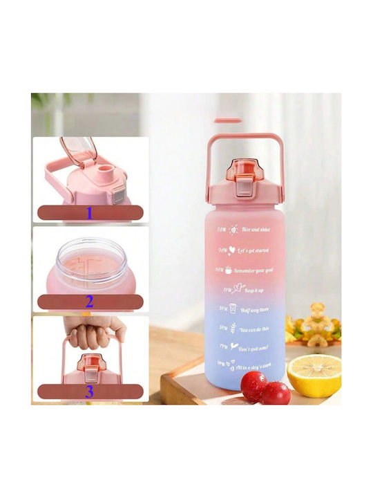 Extralink Αθλητικό Παγούρι Πλαστικό 2000ml Κόκκινο