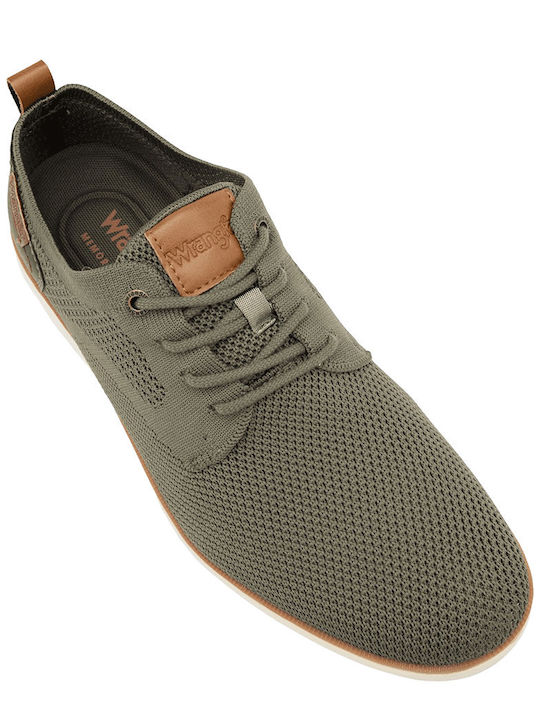 Wrangler Whesley Herren Freizeitschuhe Grün