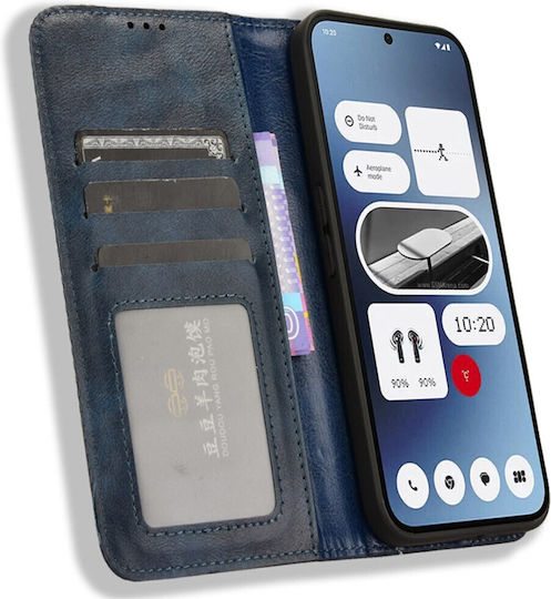 Retro Buchen Sie Blau (Nothing Phone 2a / 2a Plus)