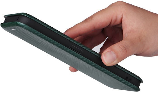 Carbon Fiber Buchen Sie Grün (Nothing Phone 2a / 2a Plus)