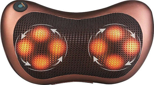 Extralink Pillow Massage Shiatsu for the Neck, the Head, the Back, the Legs & the Body with Infrared Heat Brown