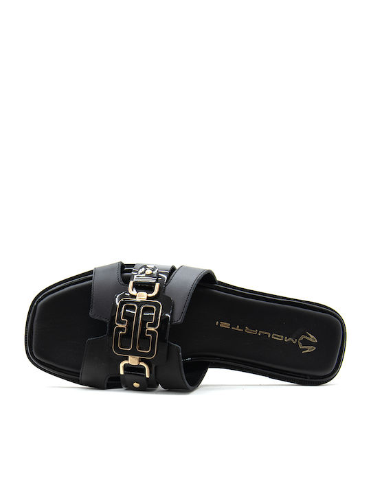 Sandale Casual Damă Din Piele Negre