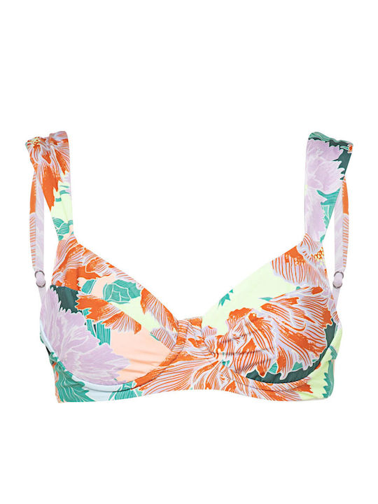 Bikini-Set Blumen Mehrfarbig