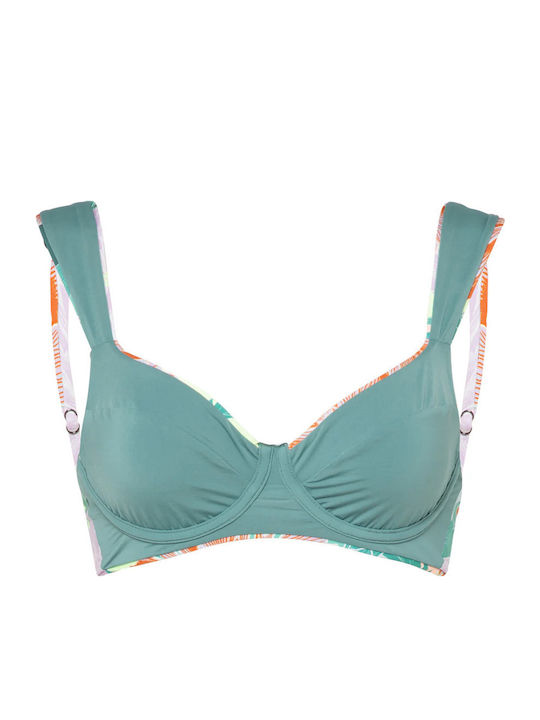 Bikini-Set Blumen Mehrfarbig